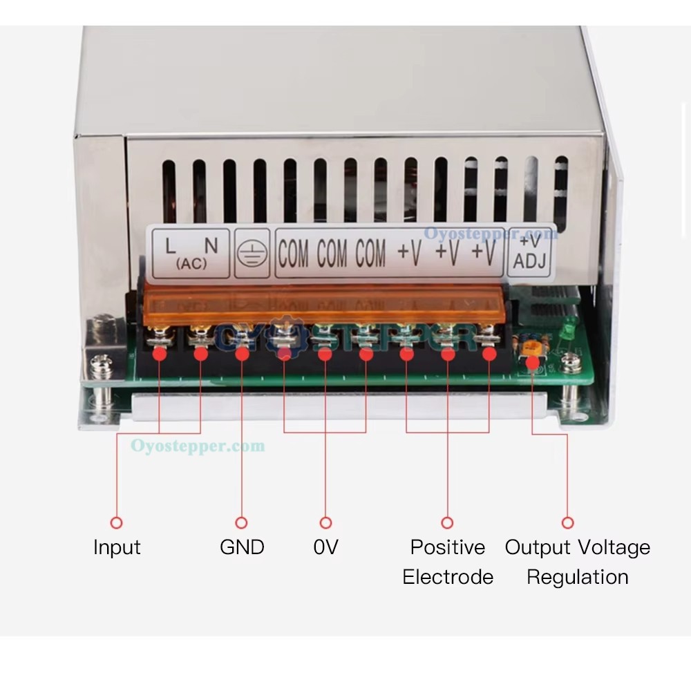 MeanWell S-800 800W CNC Switch Power Supply 48-130V Single Output